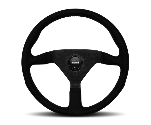 MOMO Monte Carlo Alcantara Steering Wheel, Blk/Blk, 350 mm product image