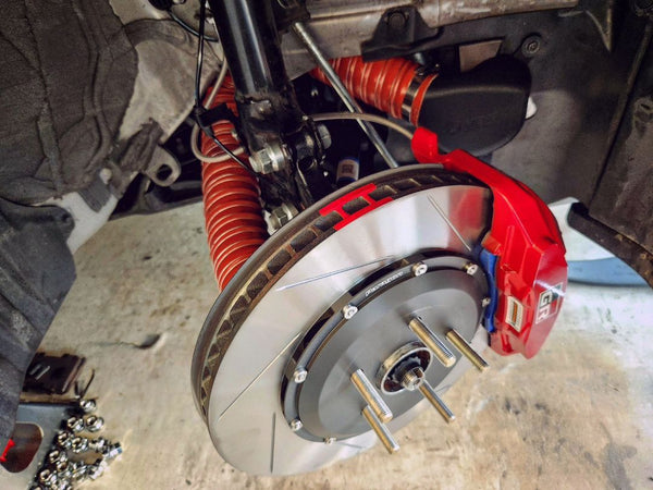 Paragon 2-piece Rotors Rear Pair 312mm x 18mm (12.28" x 0.71") - Toyota GR Yaris / GR Corolla