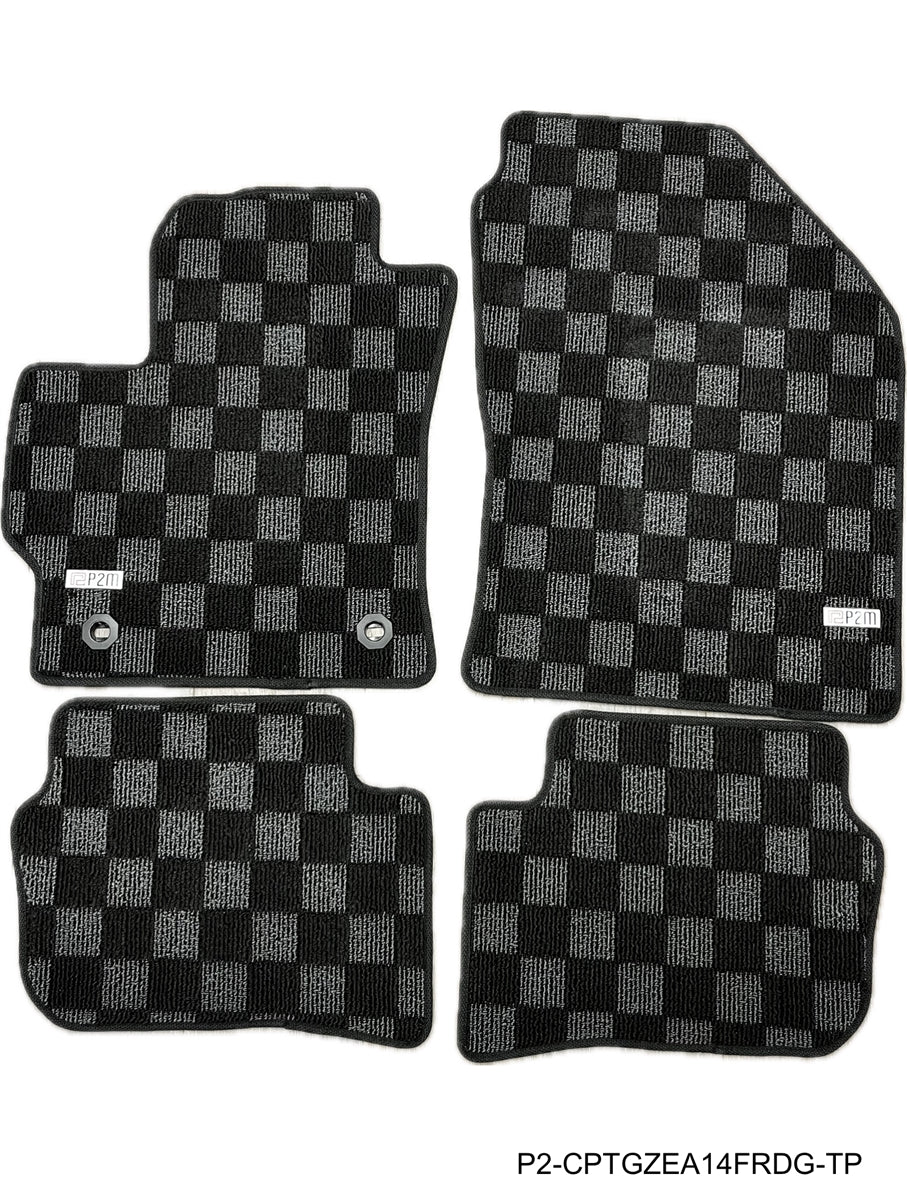 Phase 2 GR Corolla race floor mats - dark grey