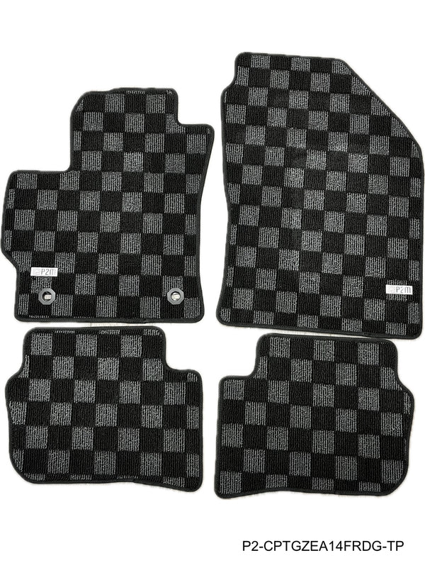 Phase 2 GR Corolla race floor mats - dark grey