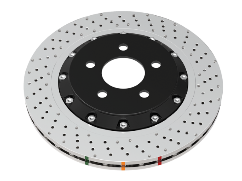 DBA GR Corolla 5000 Series XD Drilled Brake Rotor - Front product image