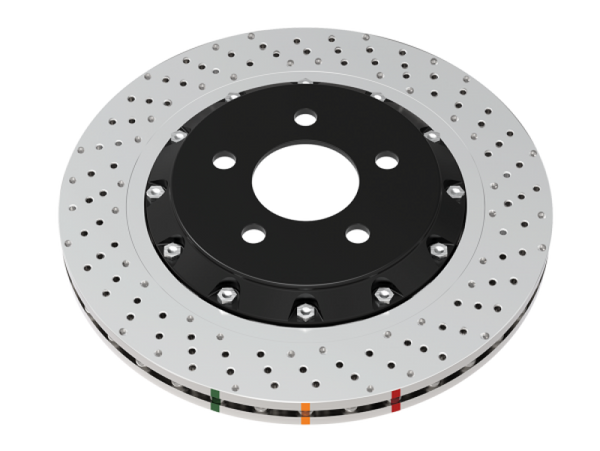 DBA GR Corolla 5000 Series XD Drilled Brake Rotor - Front product image