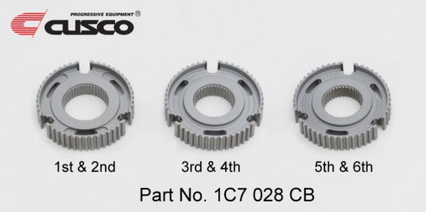 Cusco GR Corolla Reinforced Transmission Clutch Sync. Hub Set product image