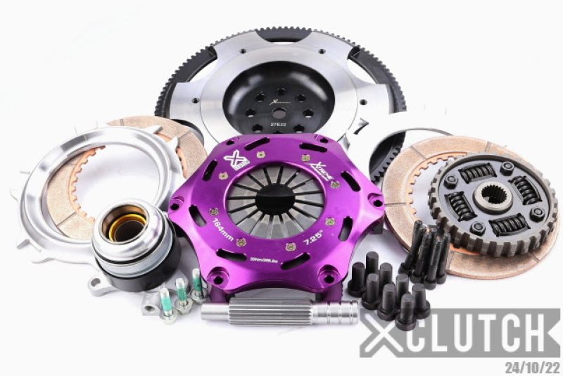 XClutch GR Corolla Clutch Kit Inc Chromoly Flywheel + HRB; 7 1/4" Twin Sprung Ceramic Discs product image