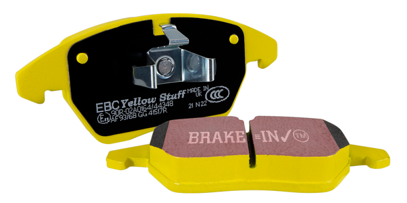 EBC GR Corolla Yellowstuff Brake Pads - Rear product image